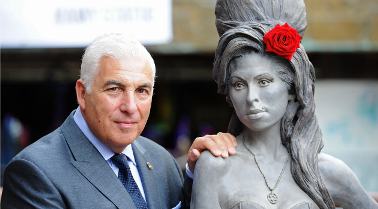 Amy Winehouse Statue Defaced With Palestinian Flag In London
