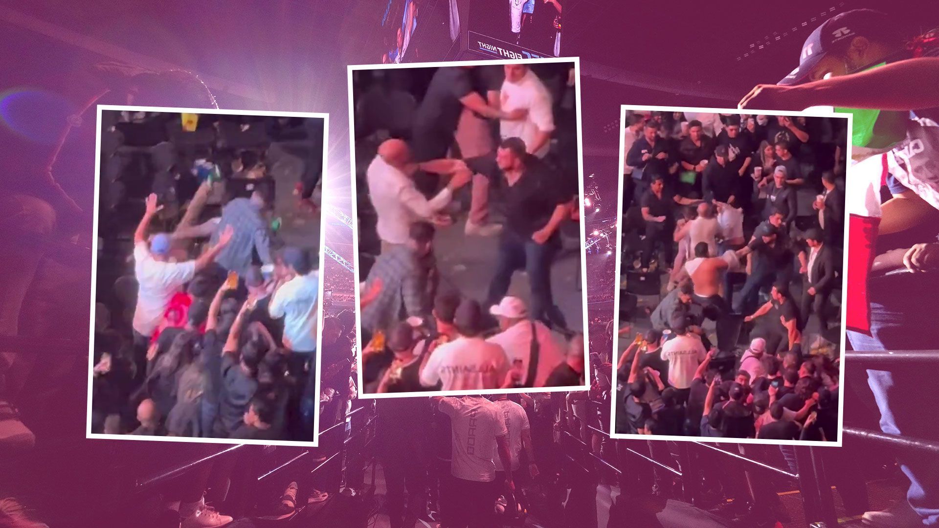 Chaotic Brawl Erupts In Crowd During UFC Fight Night 237 In Mexico City