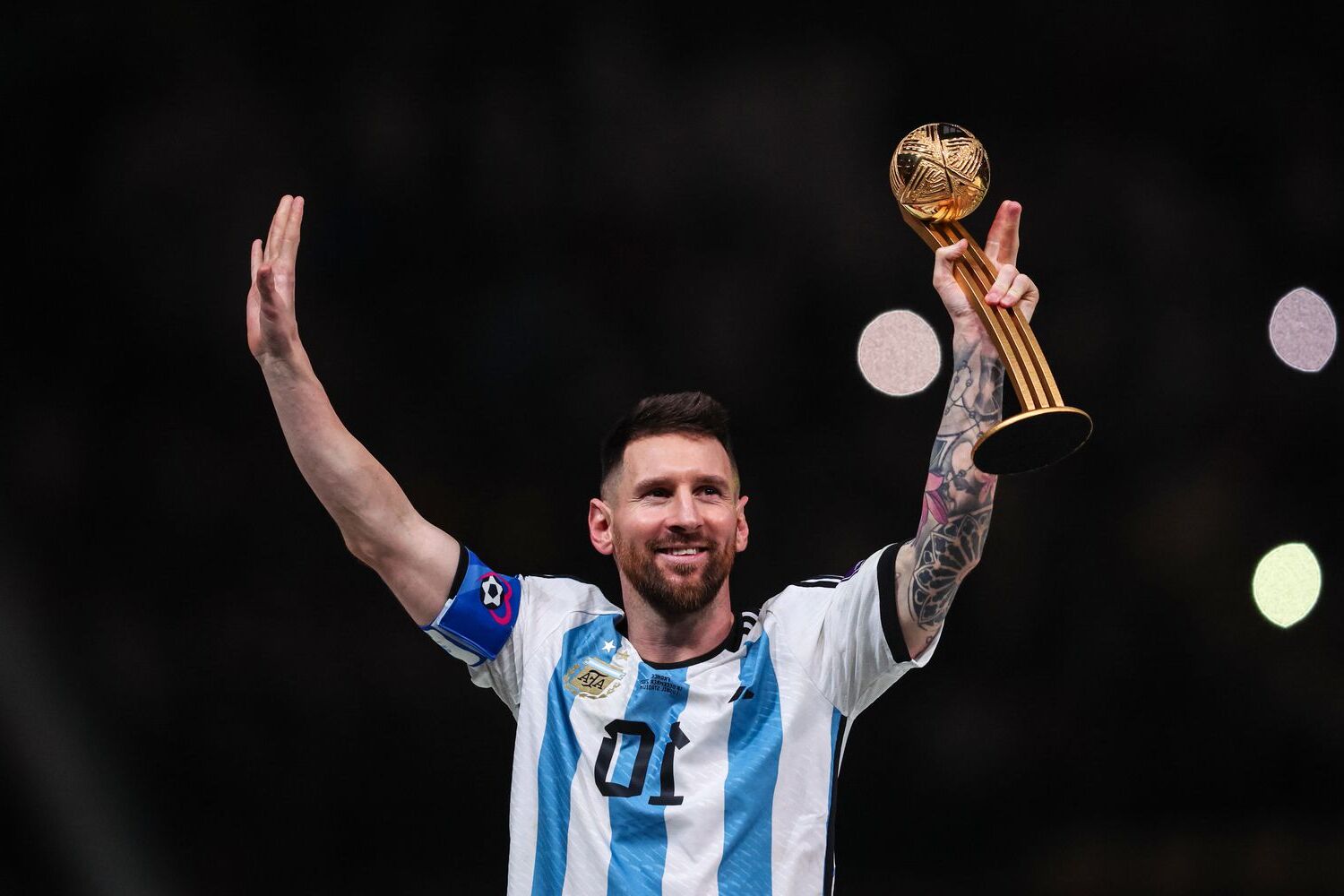 Lionel Messi’s Autographed 2022 World Cup Final Ticket Up For Auction