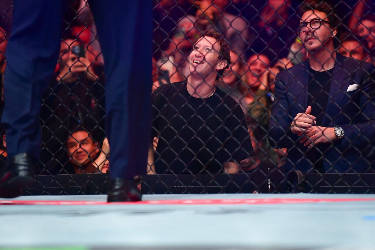 Mark Zuckerberg Attends UFC 298 And Plans To Train With Merab Dvalishvili Soon