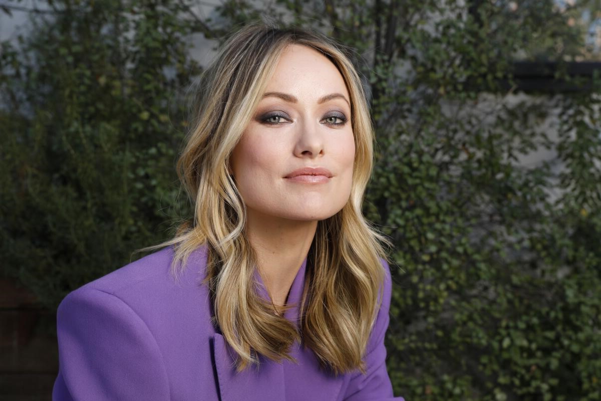 Olivia Wilde Stuns In Sheer Outfit At YSL Fashion Show In Paris