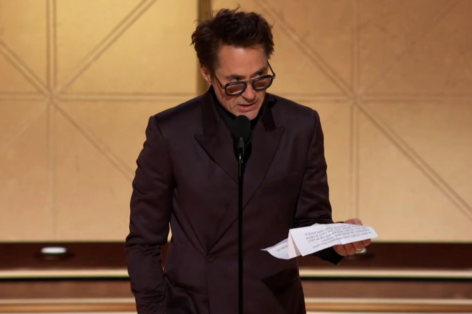 Robert Downey Jr.'s Oscar Vote