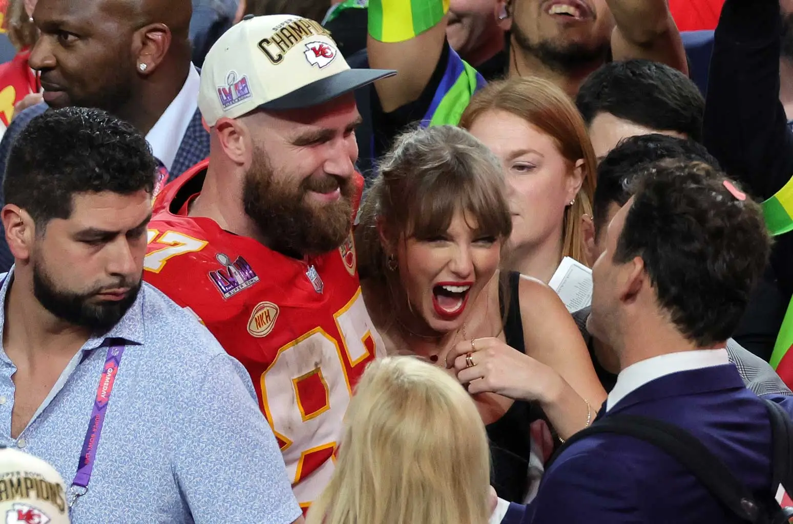 Taylor Swift And Travis Kelce: Super Bowl After-Party Romance