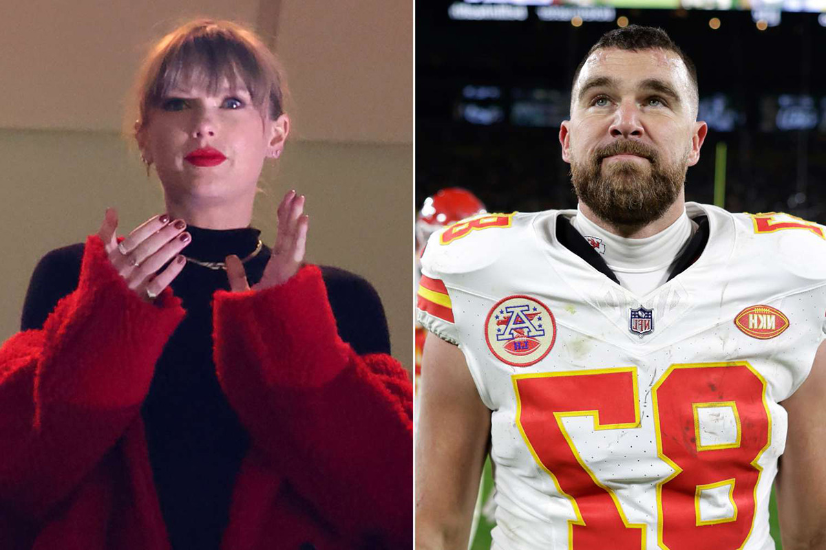 Taylor Swift Shows Support For Travis Kelce With Chiefs Swag In Australia