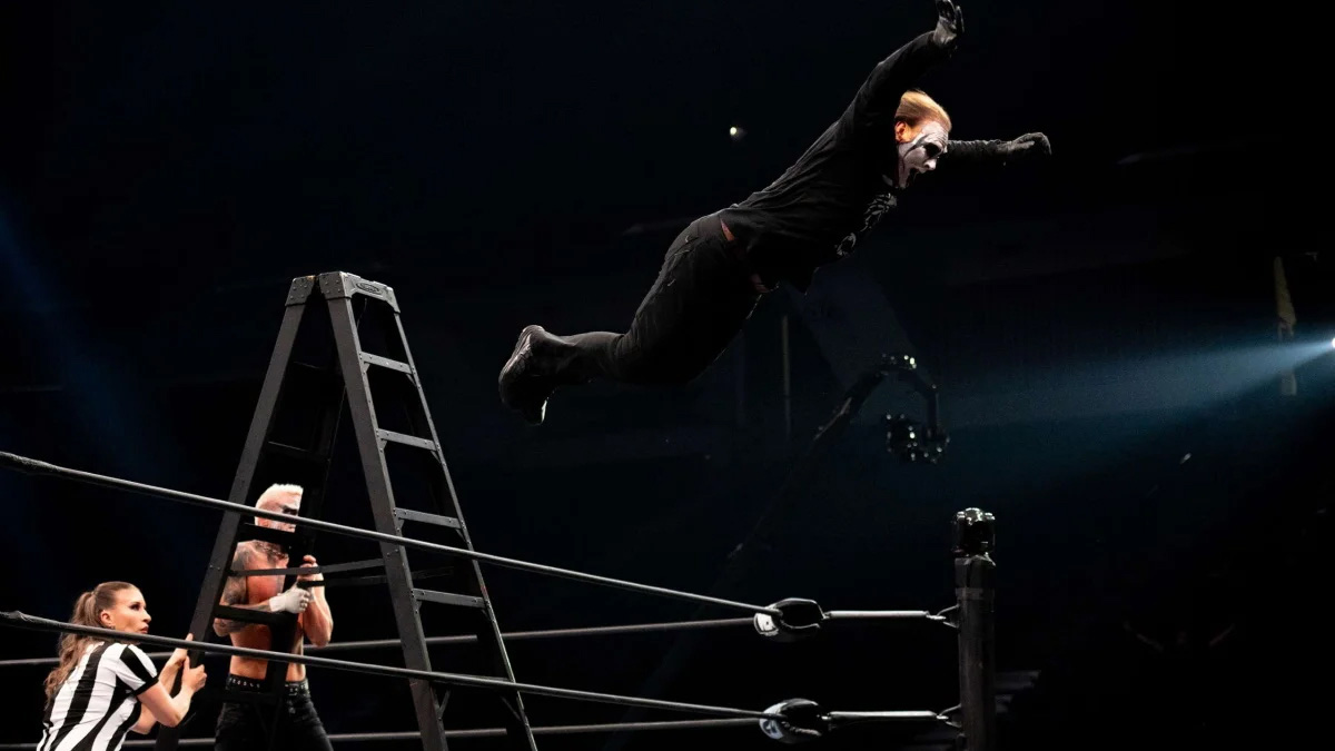 AEW's Darby Allin's Insane Stunt In Sting's Last Match