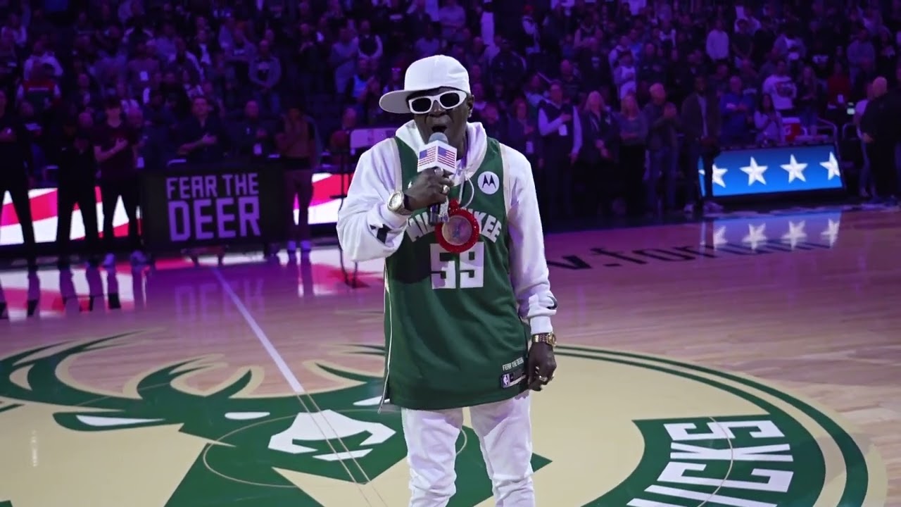 Flavor Flav Moved To Tears By 8-Year-Old's National Anthem Performance