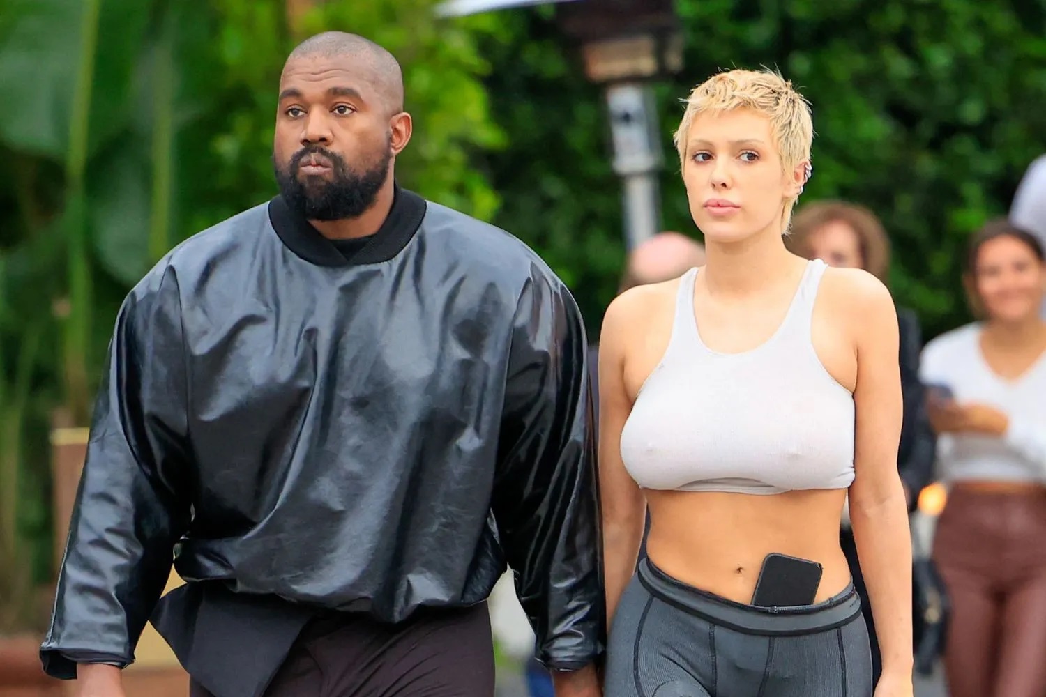 Kanye West’s Wife Bianca Opts For Modest Look After Paris Fashion Week