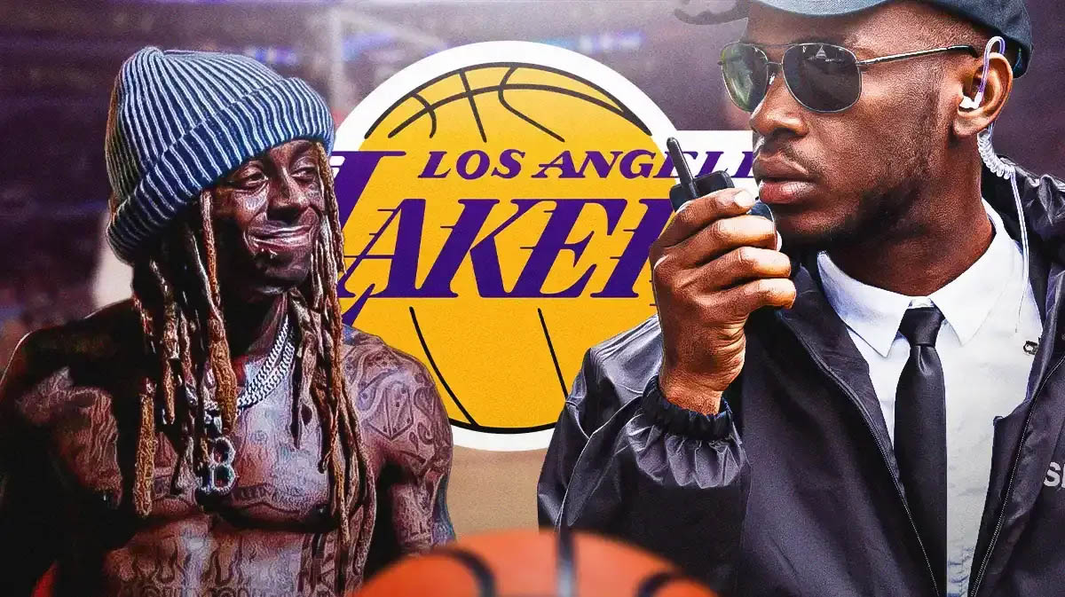Lil Wayne's Clash With Lakers Security Guard Goes Viral